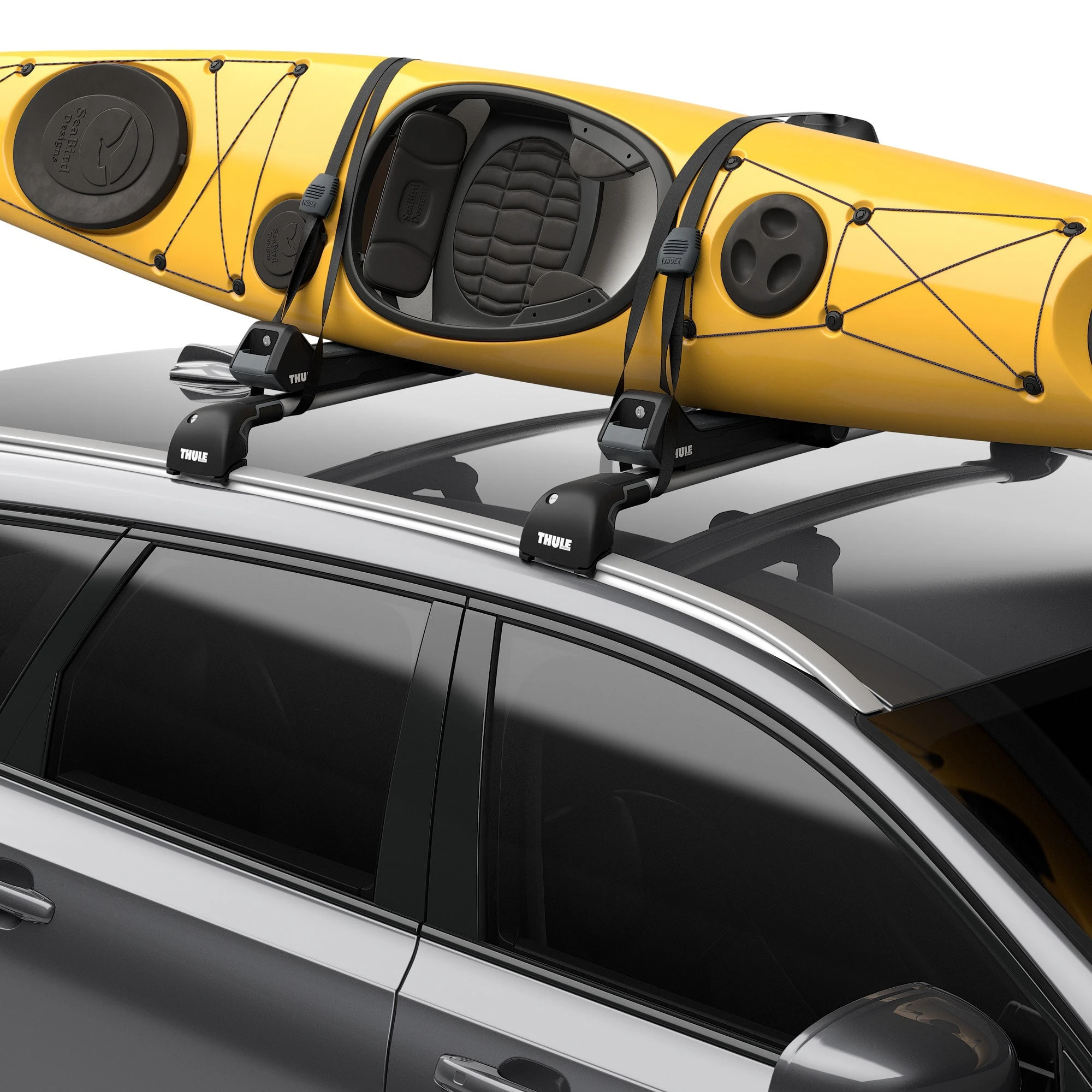 Thule Hull-a-Port Aero Kayak Roof Rack 2 Thule Hull-a-Port Aero Kayak Roof Rack - Image 2