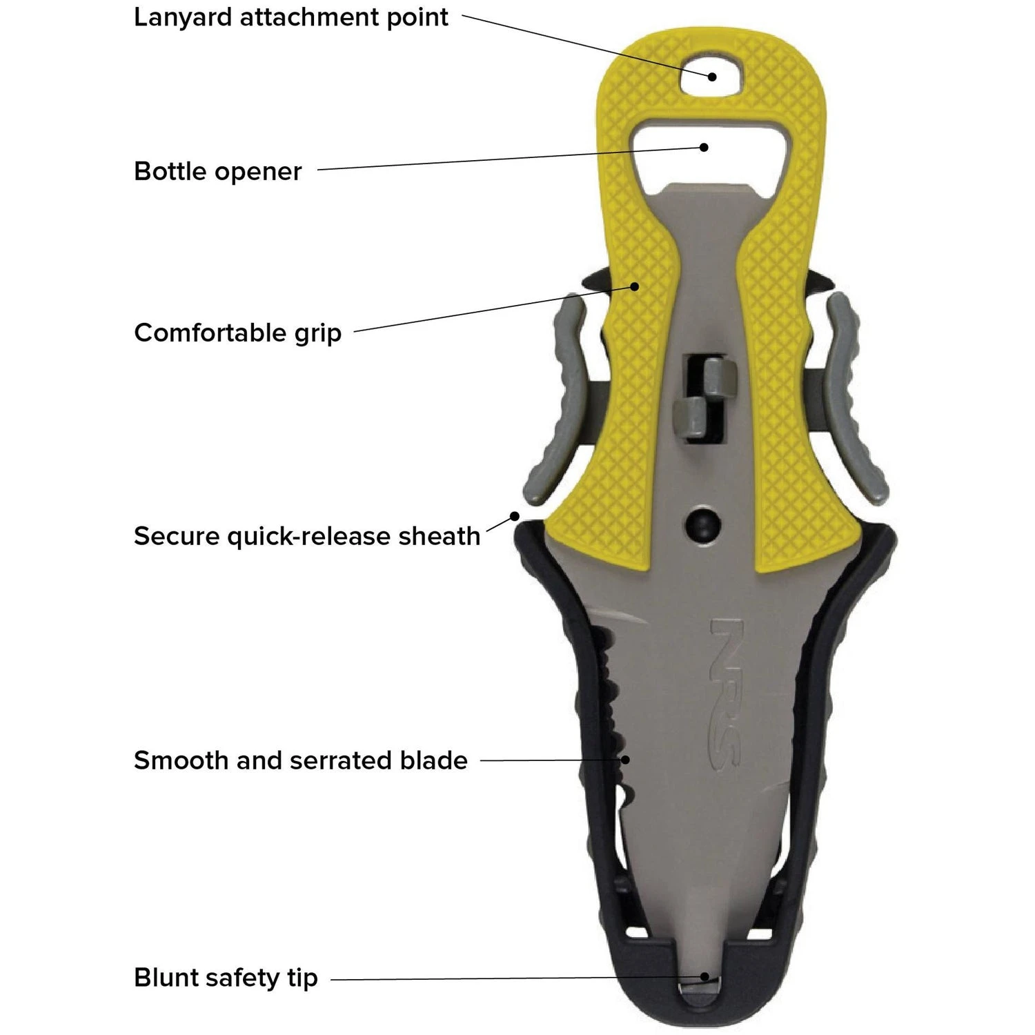 NRS Co-Pilot Knife 11 NRS Co-Pilot Knife - Image 11