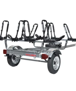 Malone MicroSport 4-Boat FoldAway-J Kayak Trailer Package - MPG462G2