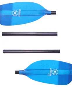 Werner Paddles Werner Side Kick Fiberglass 4-Piece Whitewater Kayak Paddle