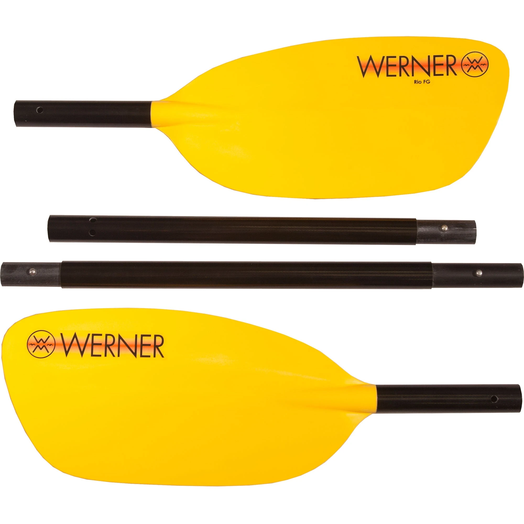 Werner Paddles Werner Rio 4-Piece Fiberglass-Reinforced Breakdown Whitewater Kayak Paddle 1 Werner Paddles Werner Rio 4-Piece Fiberglass-Reinforced Breakdown Whitewater Kayak Paddle