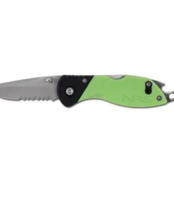 NRS Green Kayak Rescue Knife