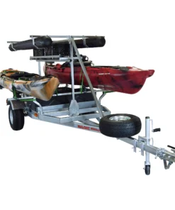 Malone MegaSport 2-Boat SaddleUp Pro Ultimate Angler Trailer Package