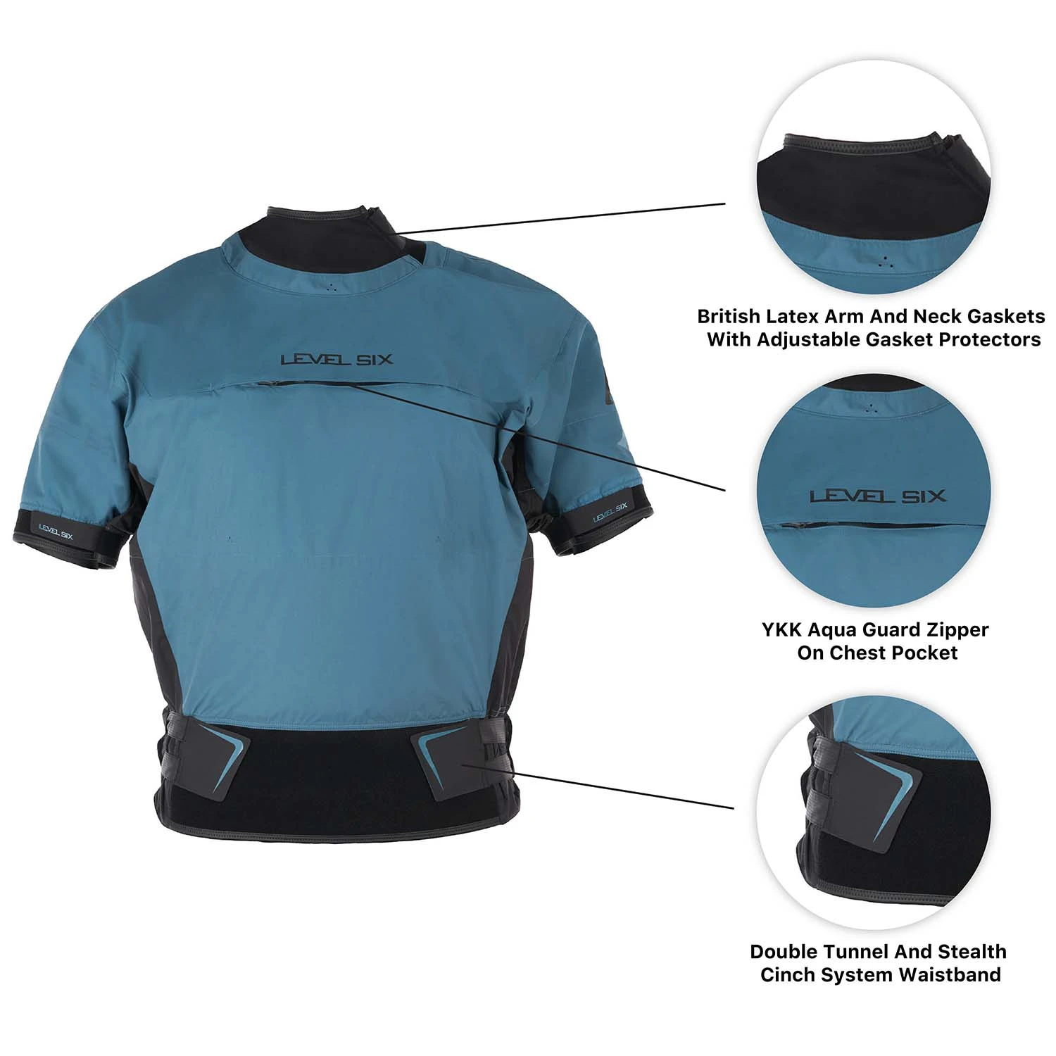 Level Six Vega Short Sleeve Dry Top 3 Level Six Vega Short Sleeve Dry Top - Image 3