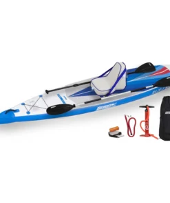 Sea Eagle NeedleNose 126 Inflatable Stand-Up Paddle Board (SUP) Deluxe Package