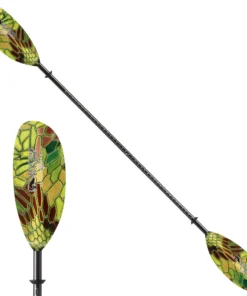 Bending Branches Angler Pro Fiberglass Straight Shaft 2-Piece Kayak Paddle