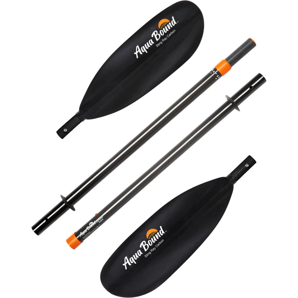 Aqua-Bound Sting Ray Carbon Posi-Lok 4-Piece Kayak Paddle 2 Aqua-Bound Sting Ray Carbon Posi-Lok 4-Piece Kayak Paddle - Image 2