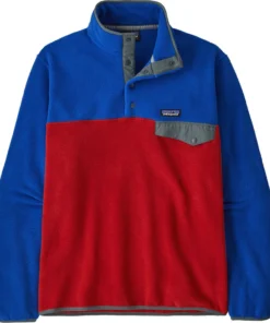 Patagonia Men's Lightweight Synchilla Snap-T Pullover Top -Kokatat Shop media 3b20df3a 231e 405b 8dcb d9e02850c6fd