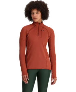 Outdoor Research Women's Vigor Grid Fleece QuarterZip -Kokatat Shop media 3c97bf36 d6fd 4c24 9402 e08acf677f1c