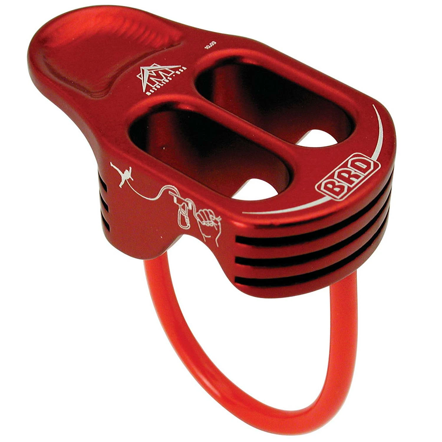 Reboxed Metolius Rock Climbing BRD Belay Device With Element Carabiner 2 Reboxed Metolius Rock Climbing BRD Belay Device With Element Carabiner - Image 2