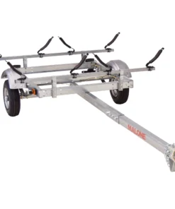 Malone EcoLight 2-Boat V-Rack Kayak Trailer Package - MPG586XV