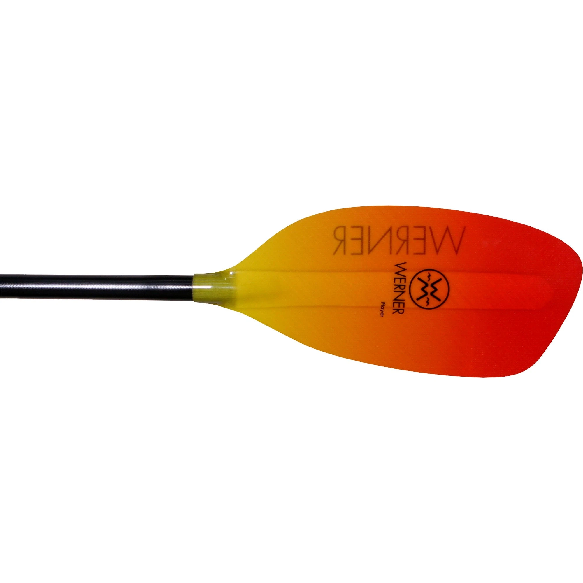 Werner Paddles Werner Player Fiberglass Straight Shaft Whitewater Kayak Paddle 2 Werner Paddles Werner Player Fiberglass Straight Shaft Whitewater Kayak Paddle - Image 2