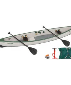 Sea Eagle TravelCanoe TC16 Start Up 2 Person Inflatable Canoe Package