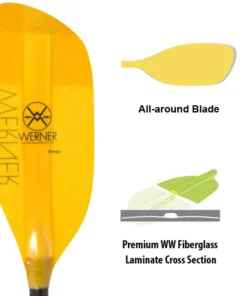 Werner Paddles Werner Sherpa Fiberglass Straight Shaft Whitewater Kayak Paddle -Kokatat Shop media 4ca93264 cf26 466b 9823 656b118c211a