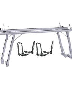 Malone TradeSport Truck Bed Rack With Foldaway J Carriers