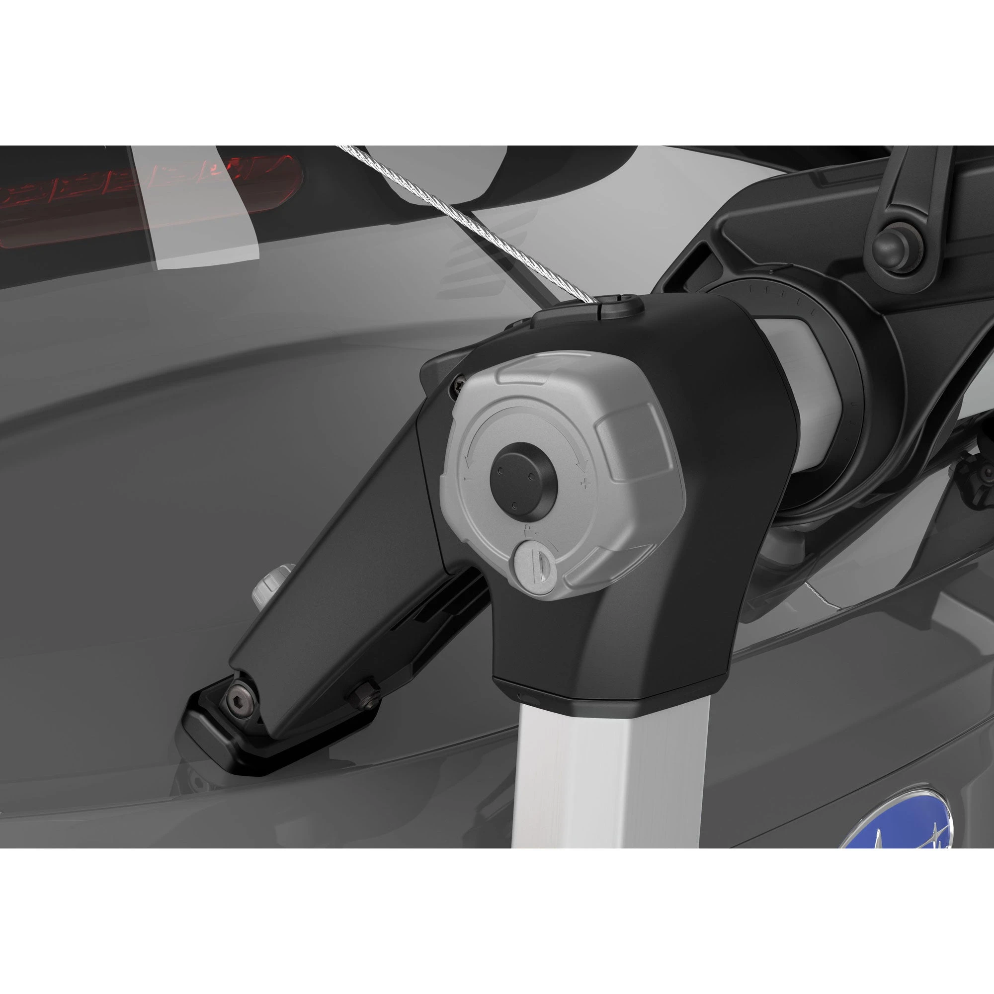 USED Thule OutWay Hanging 3 Bike Trunk Rack Silver/Black 5 USED Thule OutWay Hanging 3 Bike Trunk Rack Silver/Black - Image 5