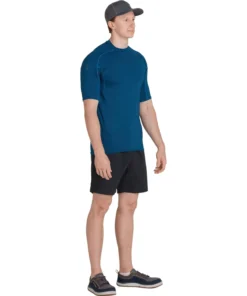 NRS Men's Rashguard Short Sleeve Shirt -Kokatat Shop media 50973c35 5b36 43ab a0ed 204796583a85