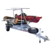 Malone MegaSport 2-Boat SaddleUp Pro Trailer Package W/ 2nd Tier
