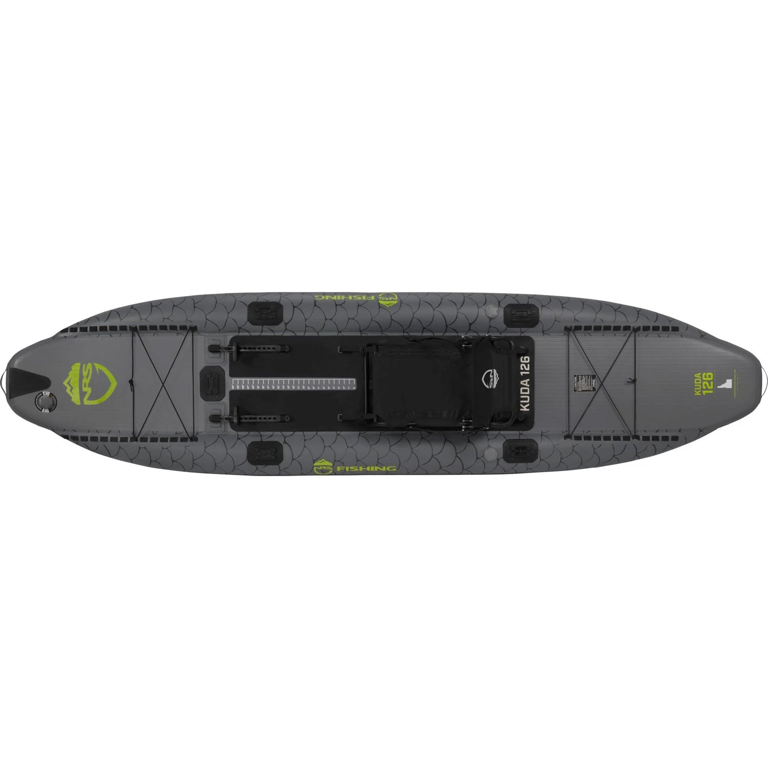 NRS Kuda 12.6 Inflatable Fishing Sit-On-Top Kayak 2 NRS Kuda 12.6 Inflatable Fishing Sit-On-Top Kayak - Image 2