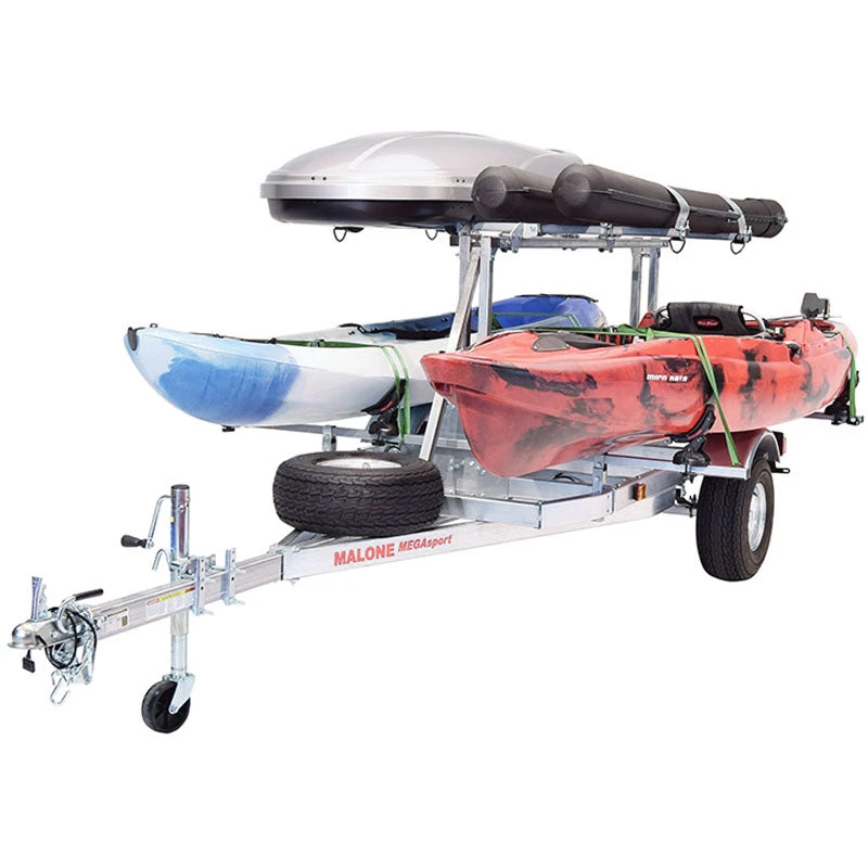 Malone MegaSport LowBed 2-Boat Saddle Up Pro Kayak Trailer Package With 2nd Tier 3 Malone MegaSport LowBed 2-Boat Saddle Up Pro Kayak Trailer Package With 2nd Tier - Image 3