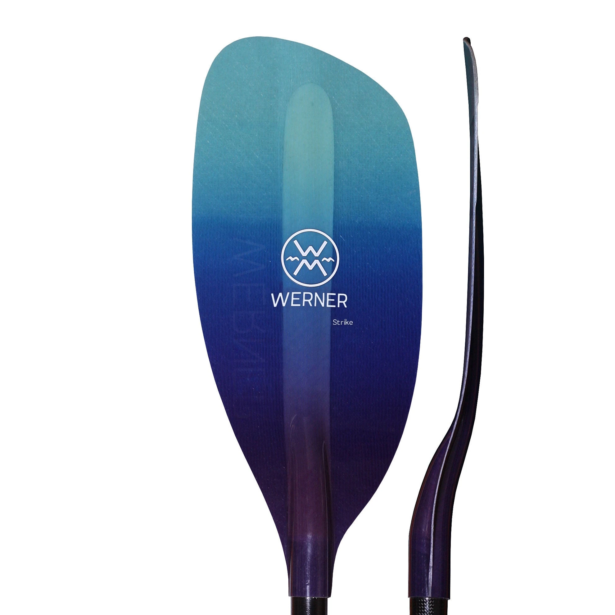 Werner Paddles Werner Strike Fiberglass 4-Piece Whitewater Kayak Paddle 3 Werner Paddles Werner Strike Fiberglass 4-Piece Whitewater Kayak Paddle - Image 3