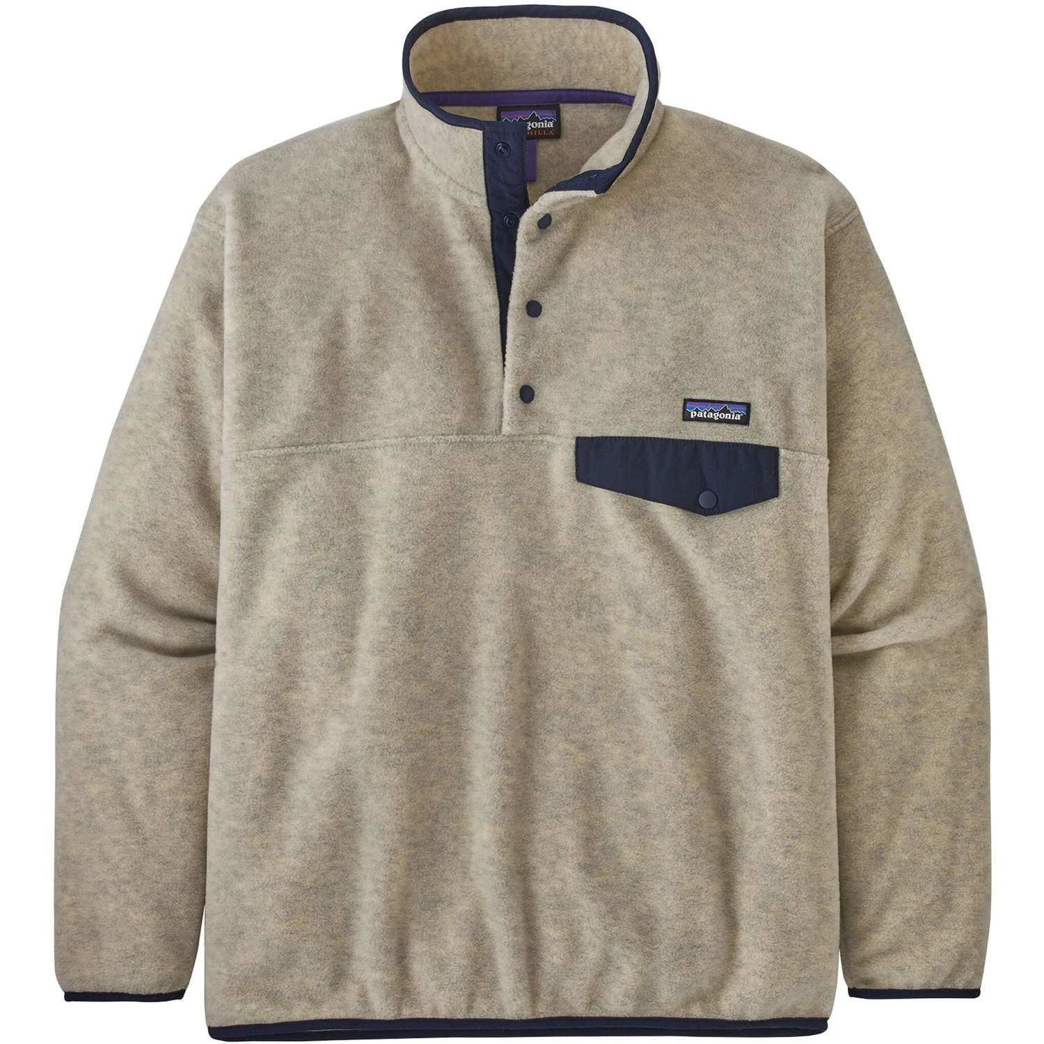 Patagonia Men's Synchilla Snap-T Pullover Top 2 Patagonia Men's Synchilla Snap-T Pullover Top - Image 2