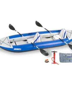 Sea Eagle Explorer 380X Inflatable Kayak Deluxe Tandem Package