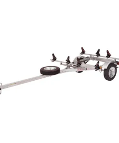 Malone MicroSport LowBed 2-Boat Saddle Up Pro Kayak Trailer Package