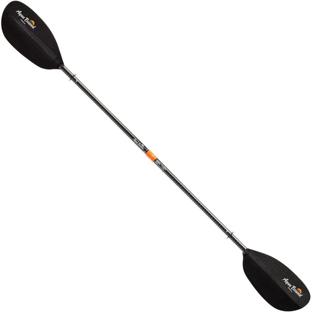 Aqua Bound Whiskey Carbon Straight Shaft 4-Piece Kayak Paddle 2 Aqua Bound Whiskey Carbon Straight Shaft 4-Piece Kayak Paddle - Image 2