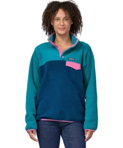 Patagonia Women's Lightweight Synchilla Snap-T Pullover -Kokatat Shop media 6e6d2e04 a9bc 433b 9662 57936bd44209