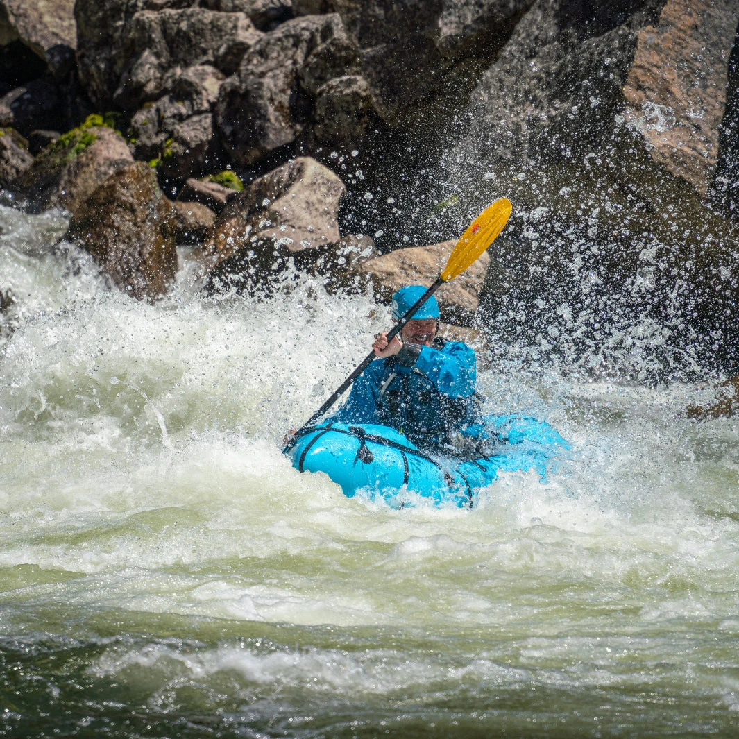 Aqua Bound Shred Fiberglass 4-Piece Whitewater Kayak Paddle 11 Aqua Bound Shred Fiberglass 4-Piece Whitewater Kayak Paddle - Image 11
