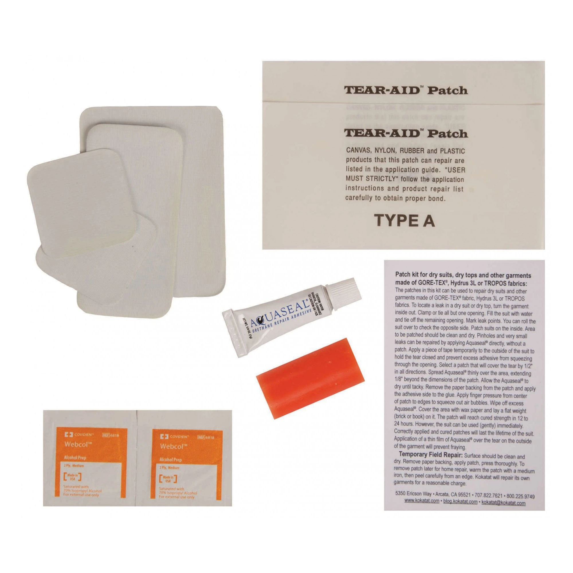 Kokatat Field Repair Kit 1 Kokatat Field Repair Kit