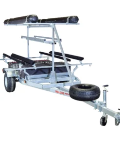 Malone MegaSport 2-Boat Bunks Ultimate Angler Trailer Package