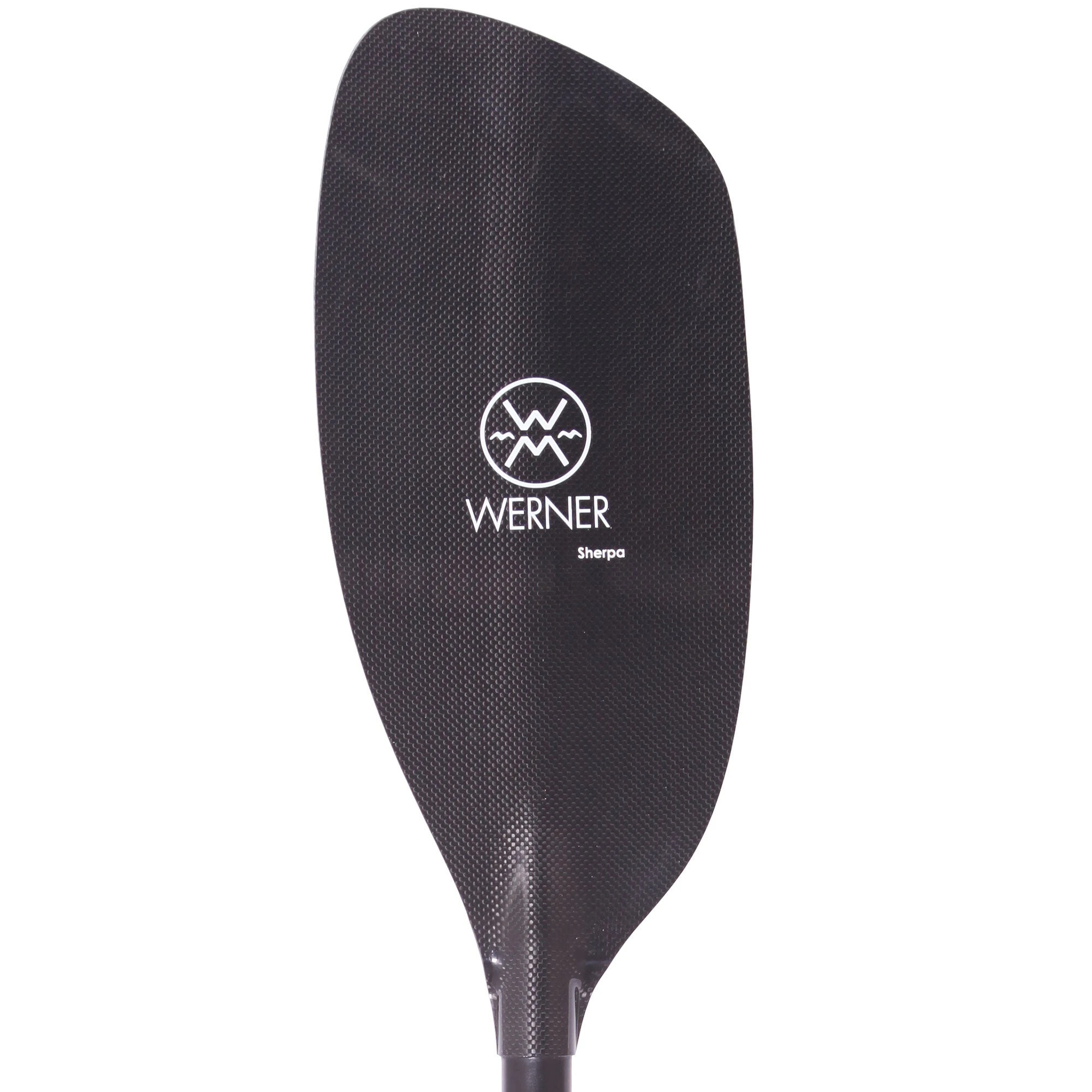 Werner Paddles Werner Sherpa Carbon Straight Shaft Whitewater Kayak Paddle 2 Werner Paddles Werner Sherpa Carbon Straight Shaft Whitewater Kayak Paddle - Image 2
