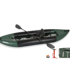 Sea Eagle Fishing Explorer 350FX Inflatable Kayak Pro Solo Package