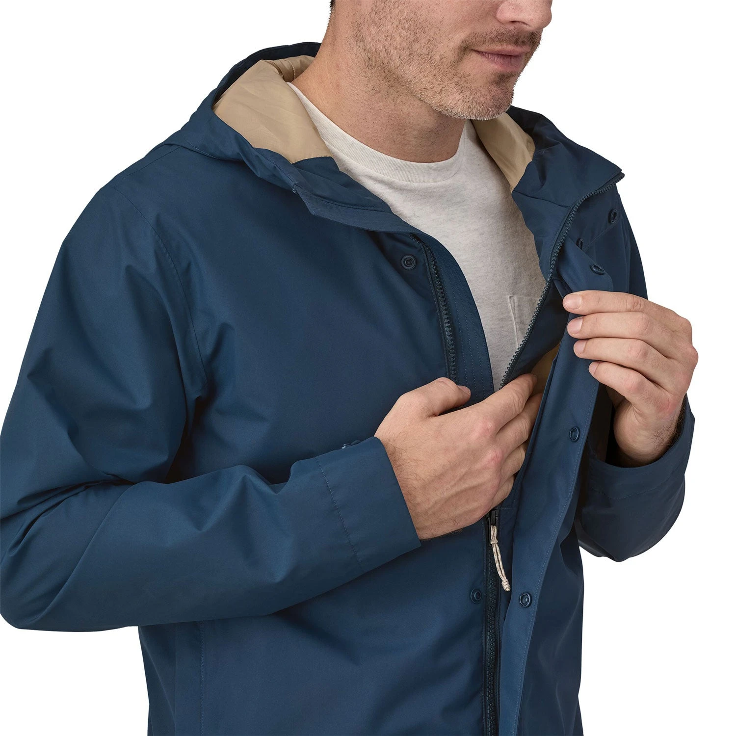Patagonia Men's Jackson Glacier Rain Jacket 4 Patagonia Men's Jackson Glacier Rain Jacket - Image 4