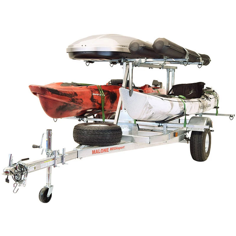 Malone MegaSport LowBed 2-Boat MegaWing Kayak Trailer Package With 2nd Tier 4 Malone MegaSport LowBed 2-Boat MegaWing Kayak Trailer Package With 2nd Tier - Image 4