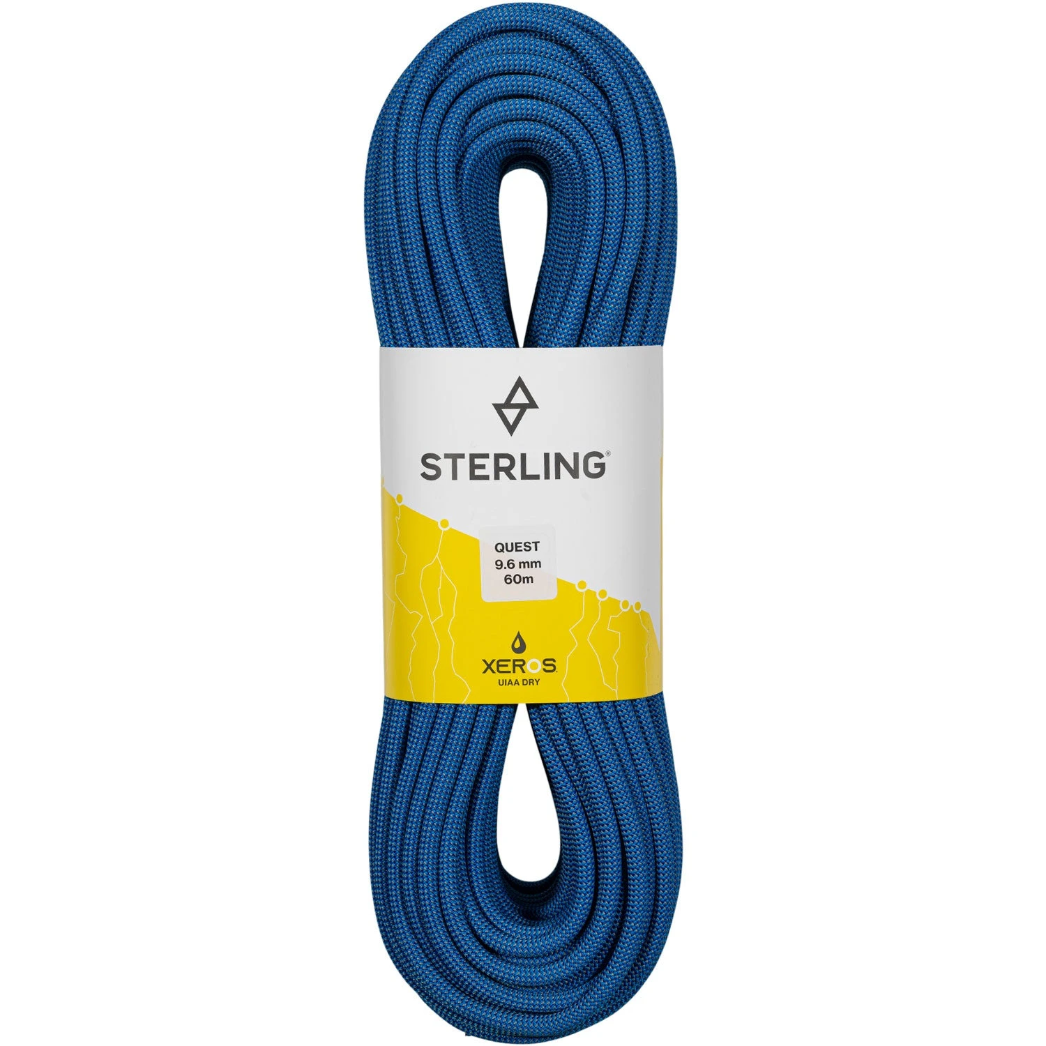 Sterling Quest 9.6mm XEROS Dry Climbing Rope 1 Sterling Quest 9.6mm XEROS Dry Climbing Rope