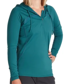 NRS Women's Ava Rashguard Hoodie -Kokatat Shop media 8114fddf be86 41f6 8953 57c08af843d5