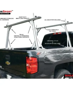 Malone TradeSport Truck Bed Rack With Foldaway J Carriers -Kokatat Shop media 81e61c10 8f21 4830 8904 30ad7401100f