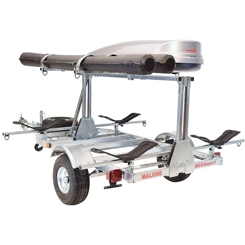 Malone MegaSport LowBed 2-Boat MegaWing Kayak Trailer Package With 2nd Tier 2 Malone MegaSport LowBed 2-Boat MegaWing Kayak Trailer Package With 2nd Tier - Image 2