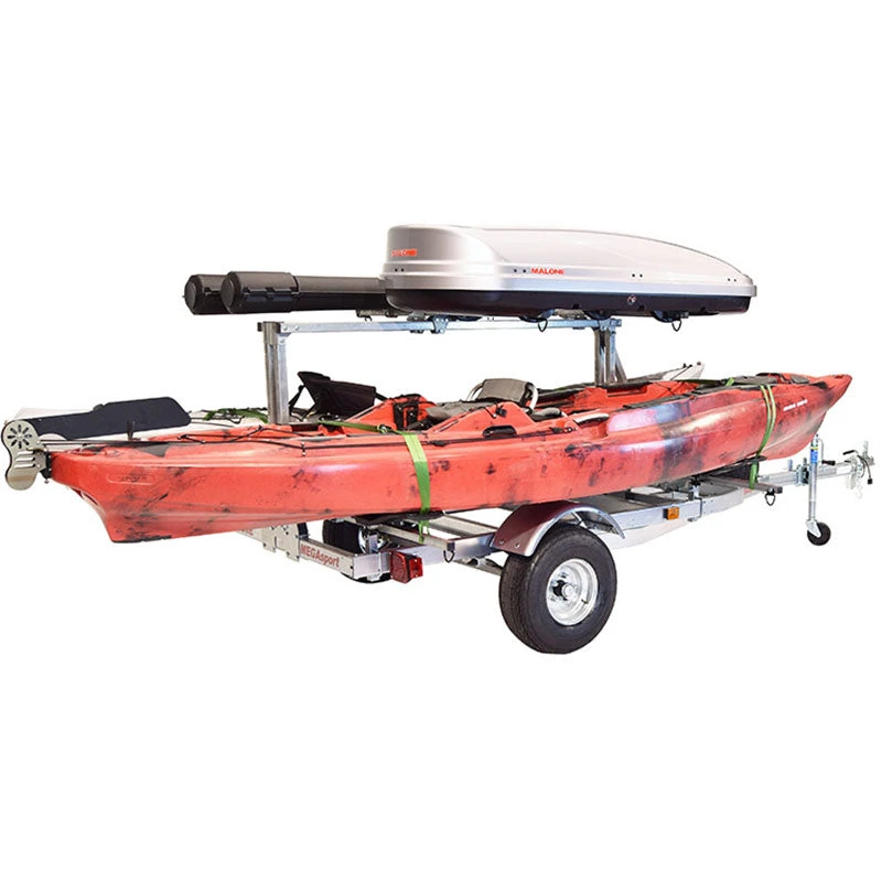 Malone MegaSport LowBed 2-Boat MegaWing Kayak Trailer Package With 2nd Tier 6 Malone MegaSport LowBed 2-Boat MegaWing Kayak Trailer Package With 2nd Tier - Image 6