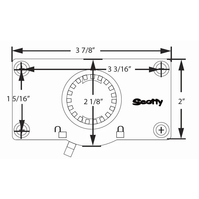 Scotty Rocket Launcher Rod Holder 7 Scotty Rocket Launcher Rod Holder - Image 7
