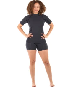 Level Six Women's Sombrio Short Sleeve Neoprene Shirt