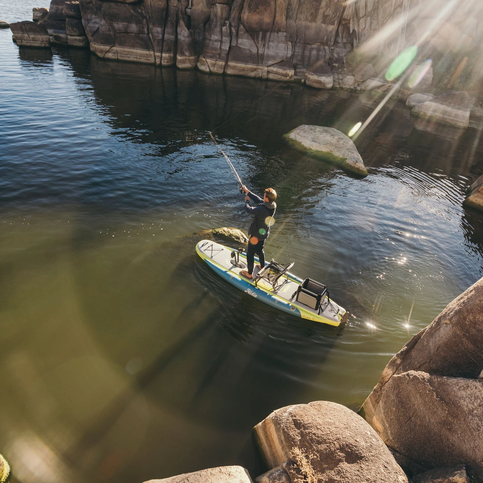 Hobie ITrek 11 Deluxe Inflatable Pedal Kayak 6 Hobie ITrek 11 Deluxe Inflatable Pedal Kayak - Image 6