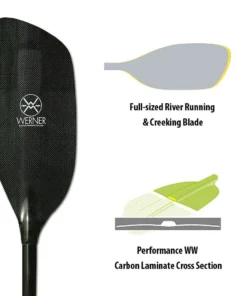 Werner Paddles Werner Powerhouse Carbon Straight Shaft Whitewater Kayak Paddle 6 Werner Paddles Werner Powerhouse Carbon Straight Shaft Whitewater Kayak Paddle -Kokatat Shop media 9557b267 91b0 4ae2 a099 41485ac11e50