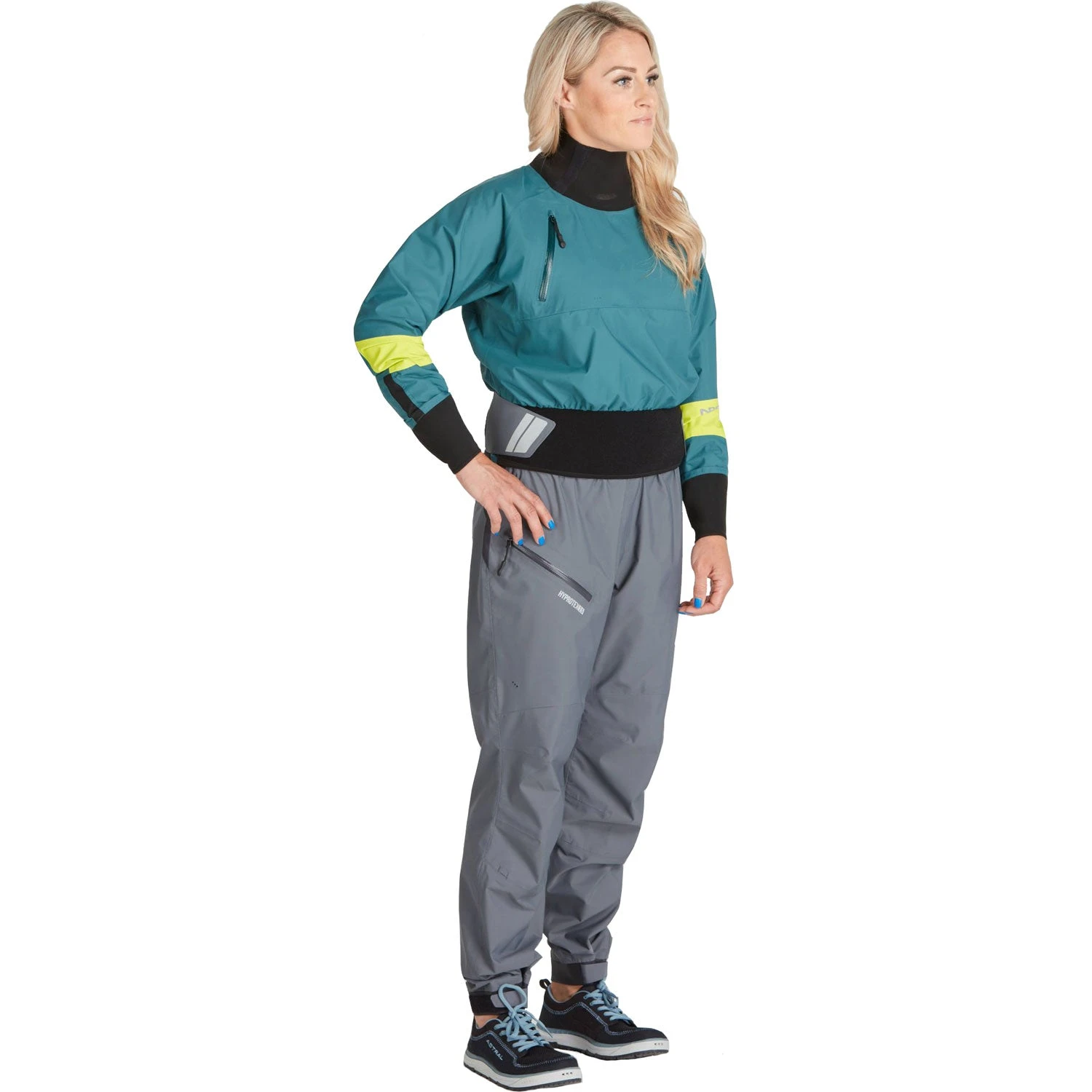 NRS Women's Stratos Semi-Dry Paddling Jacket 3 NRS Women's Stratos Semi-Dry Paddling Jacket - Image 3