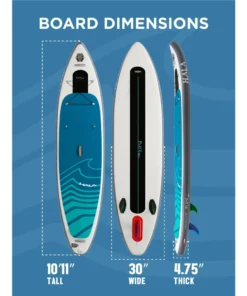 Hala Playa Tour EX Inflatable Stand-Up Paddle Board (SUP) -Kokatat Shop media 9cf7e3c6 e52b 4d08 87a8 8ea35c595d94