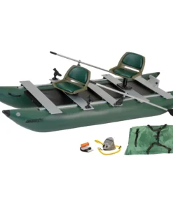 Sea Eagle FoldCat Deluxe Inflatable Fishing Boat Package