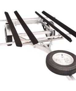 Malone MicroSport LowBed 2 Kayak Bunk-Style Trailer Package